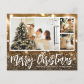 Mehrere Fotos Frohe Weihnachtskarten (Vorderseite)