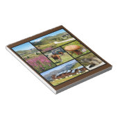 Mehrere Fotos La Plagne Notizblock (angewinkelt)