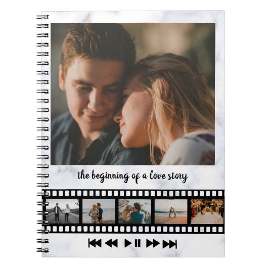 Mehrere Fotos sammeln Inspiration New Weds N Notizblock (Vorderseite)