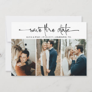 Mehrere Fotos Save the Date