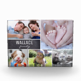 Mehrere Fotosammlungen mehrerer Familien Fotoblock