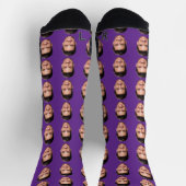 Mehrere Gesichter Personalisierte Socken (Oben)