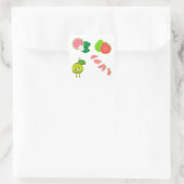Mehrere Guava-Aufkleber Quadratischer Aufkleber (Tasche)