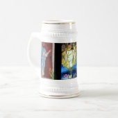 MEHRERE JESUSBILDER BIERGLAS (Vorderseite Links)