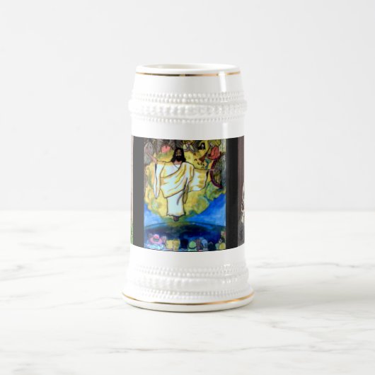 MEHRERE JESUSBILDER BIERGLAS (Mittel)