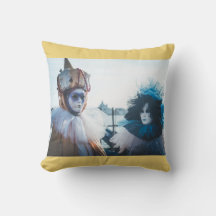 Mehrere Karnevalsmasken in Venedig, Italien