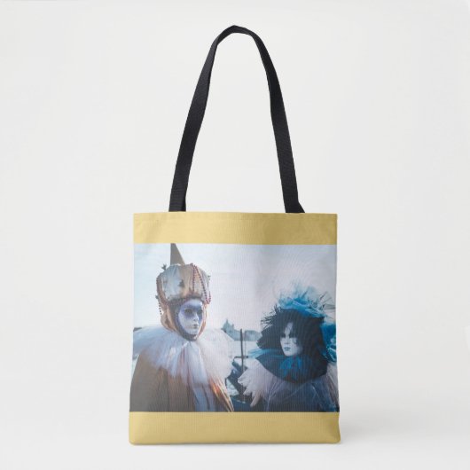 Mehrere Karnevalsmasken in Venedig, Italien Tasche (Vorderseite)