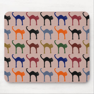 mehrere Katzen ~ Tiermuster Mousepad