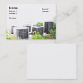 Mehrere Klimaanlagen im Freien Visitenkarte (Vorne/Hinten)