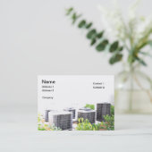 Mehrere Klimaanlagen im Freien Visitenkarte (Stehend Vorderseite)