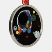 Mehrere Kreise, abstrakte Kunstwerke von Kandinsky Ornament Aus Metall (Rechts)