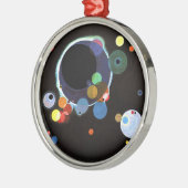 Mehrere Kreise, abstrakte Kunstwerke von Kandinsky Ornament Aus Metall (Links)