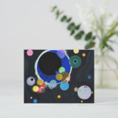 Mehrere Kreise Postkarte (Stehend Vorderseite)