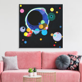 Mehrere Kreise von Wassily Kandinsky Leinwanddruck (Insitu (Wohnzimmer))