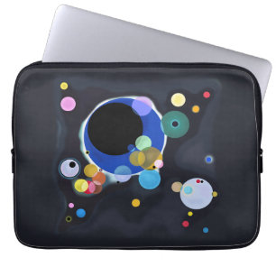 Mehrere Kreise, Wassily Kandinsky digital Laptopschutzhülle