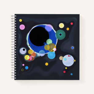 Mehrere Kreise, Wassily Kandinsky digital Notizblock