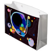 Mehrere Kreise, Wassily Kandinsky Große Geschenktüte (Rückseite Schrägansicht)