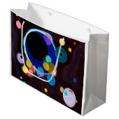 Mehrere Kreise, Wassily Kandinsky Große Geschenktüte (Vorderseite Schrägansicht)