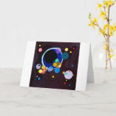Mehrere Kreise, Wassily Kandinsky Karte (Gelbe Blume)