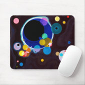 Mehrere Kreise, Wassily Kandinsky Mousepad (Mit Mouse)