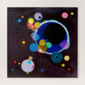 Mehrere Kreise, Wassily Kandinsky Puzzle (Horizontal)