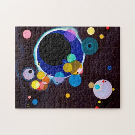Mehrere Kreise, Wassily Kandinsky Puzzle (Horizontal)