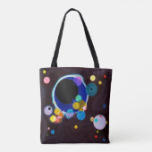 Mehrere Kreise, Wassily Kandinsky Tasche (Rückseite)