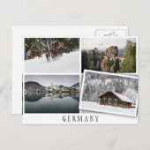 Mehrere Landschaften in Deutschland Postkarte (Vorne/Hinten)