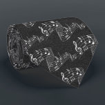 MEHRERE MUSIKNOTEN KRAWATTE<br><div class="desc">MEHRERE MUSIKNOTEN— AUF KANDIERTEM APPLE DARK GRAY— EINEN NAMEN ODER EIN MONOGRAMM HINZUFÜGEN</div>