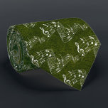 MEHRERE MUSIKNOTEN - NEKTIE KRAWATTE<br><div class="desc">MEHRERE MUSIKNOTEN - AUF KANDIEREN APPLE 2 GRÜNE - FÜGEN SIE EINEN NAMEN ODER EIN MONOGRAMM HINZU.</div>