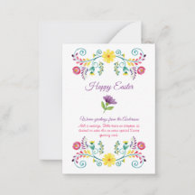 Mehrere Osterkarten 100 FOTO FOLK FLORAL Budget