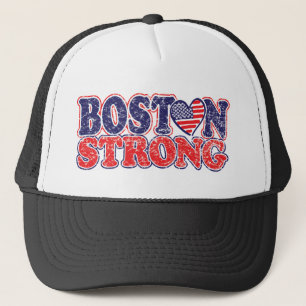 (mehrere Produkte ausgewählt)Boston Strong with an Truckerkappe