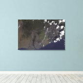 Mehrere Schwaden blasen in Richtung Südsüdwesten Leinwanddruck (Insitu (Holzboden))