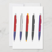 Mehrere Stifte Einladung (Vorderseite)