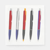 Mehrere Stifte Serviette (Vorderseite)