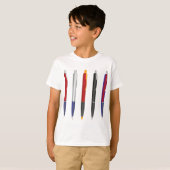 Mehrere Stifte T-Shirt (Vorne ganz)