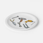 Mehrere Tools Pappteller (Schrägansicht)