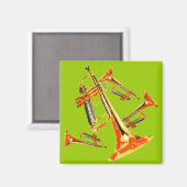 Mehrere Trumps Magnet (Vorderseite/Rückseite)