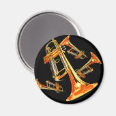 Mehrere Trumps Magnet (Vorderseite/Rückseite)