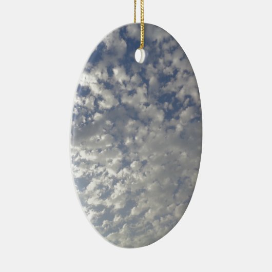 Mehrere Wolken, Sky View Keramik Ornament (Rechts)