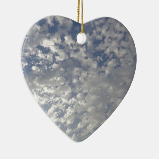 Mehrere Wolken, Sky View Keramikornament (Rechts)