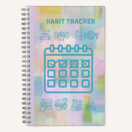 MEHRERES HABIT-TRACKER-NOTEBOOK NOTIZBLOCK