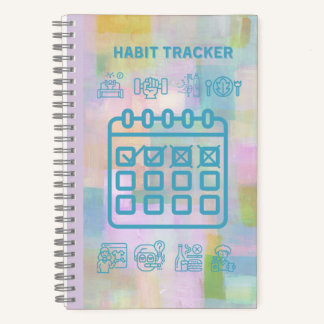MEHRERES HABIT-TRACKER-NOTEBOOK NOTIZBLOCK