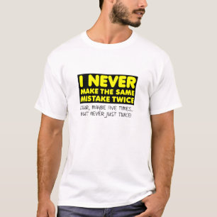 Mehrfach Fehler Lustiges T-Shirt