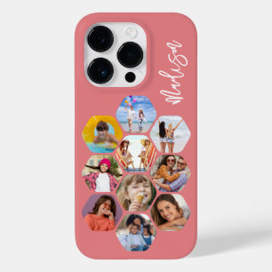 Mehrfach-Foto-Collage Einfach Moderne Personalisie Case-Mate iPhone 14 Pro Hülle