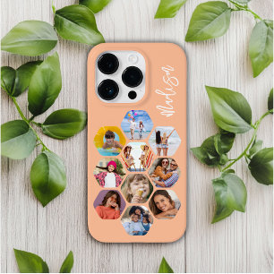 Mehrfach-Foto-Collage Einfach Moderne Personalisie Case-Mate iPhone 14 Pro Hülle