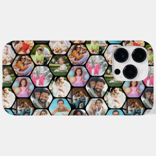 Mehrfach-Foto-Collage Einfaches modernes Sechseckm Case-Mate iPhone 14 Pro Max Hülle