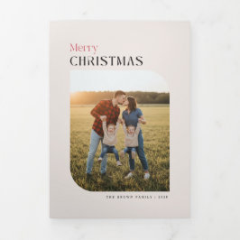 Mehrfach-Foto-Collage Trifold-Brief-Falteinladung Dreifach Gefaltete Einladung