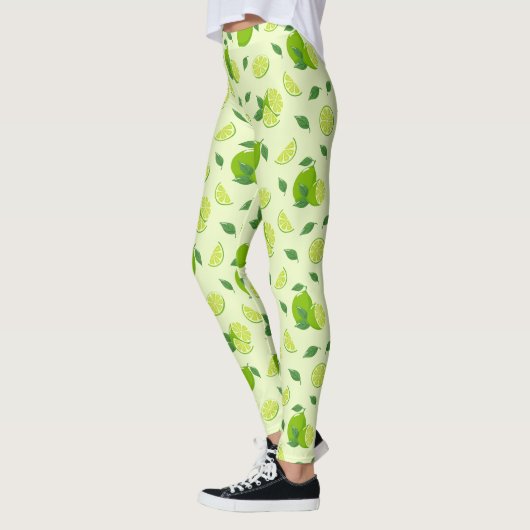 Mehrfach-Lemon-Print Leggings (Links)