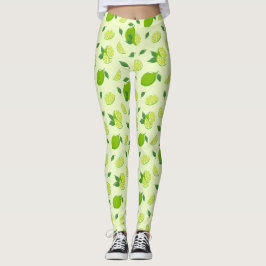 Mehrfach-Lemon-Print Leggings